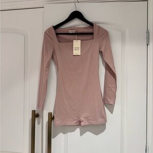 NWT Blush Long Sleeve Bodysuit